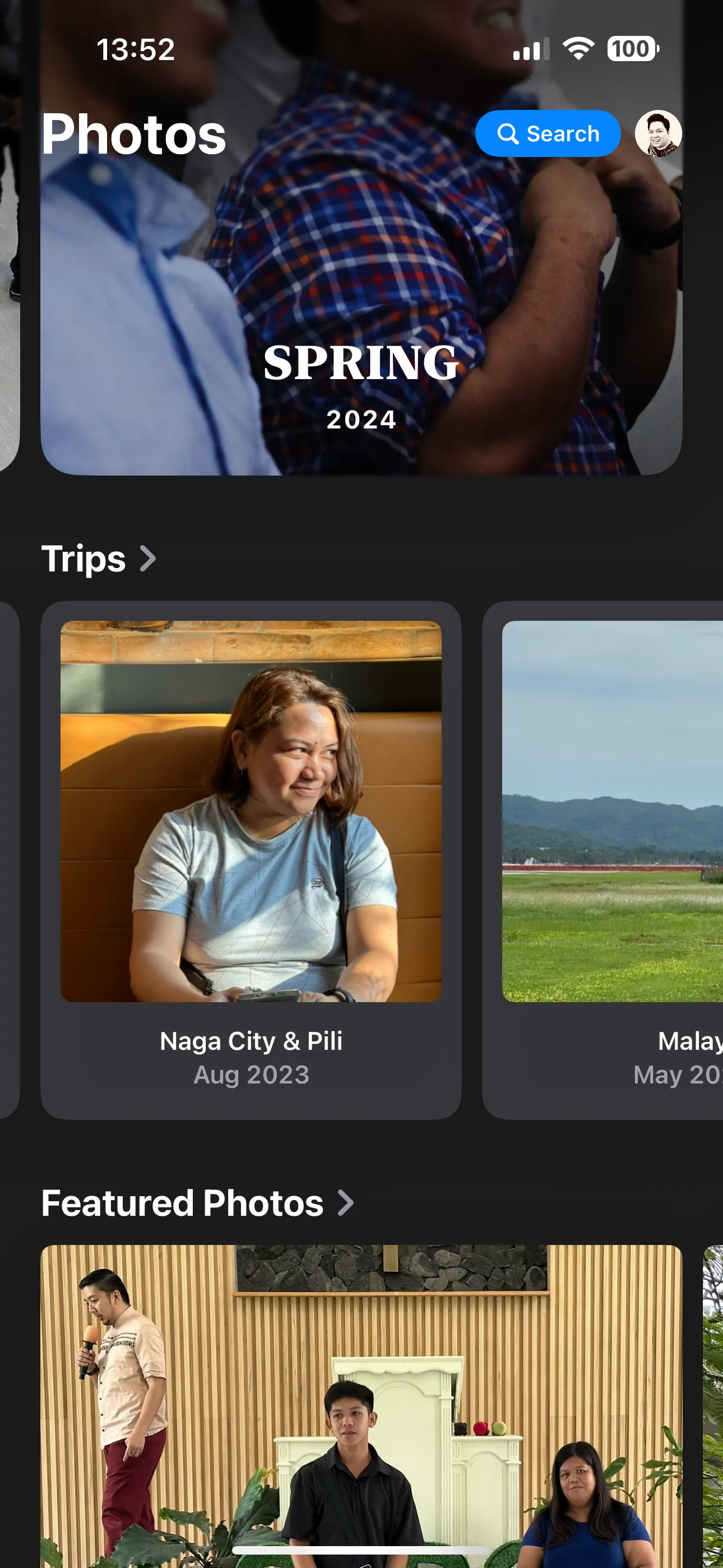 Ảnh minh họa tính năng Chuyến đi (Trips) tự động trên Apple Photos