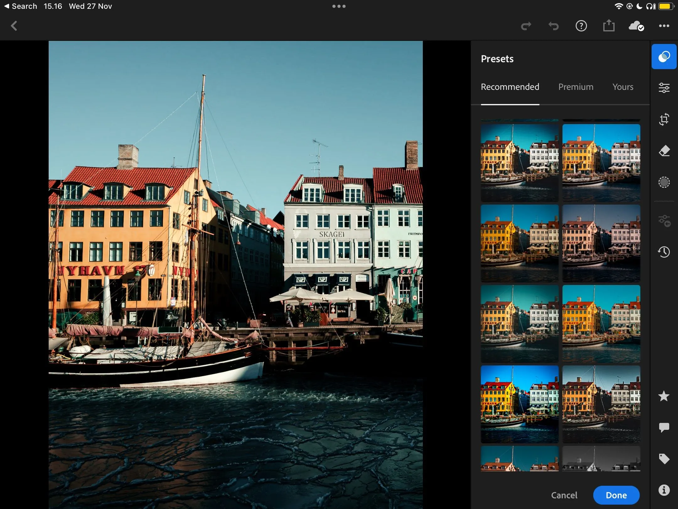 Các preset được đề xuất và khả năng tạo, lưu preset tùy chỉnh trong Adobe Lightroom, giúp chỉnh sửa ảnh nhanh chóng.