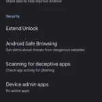 Cài đặt bảo mật và quyền riêng tư trên điện thoại Pixel với tùy chọn Extend Unlock.