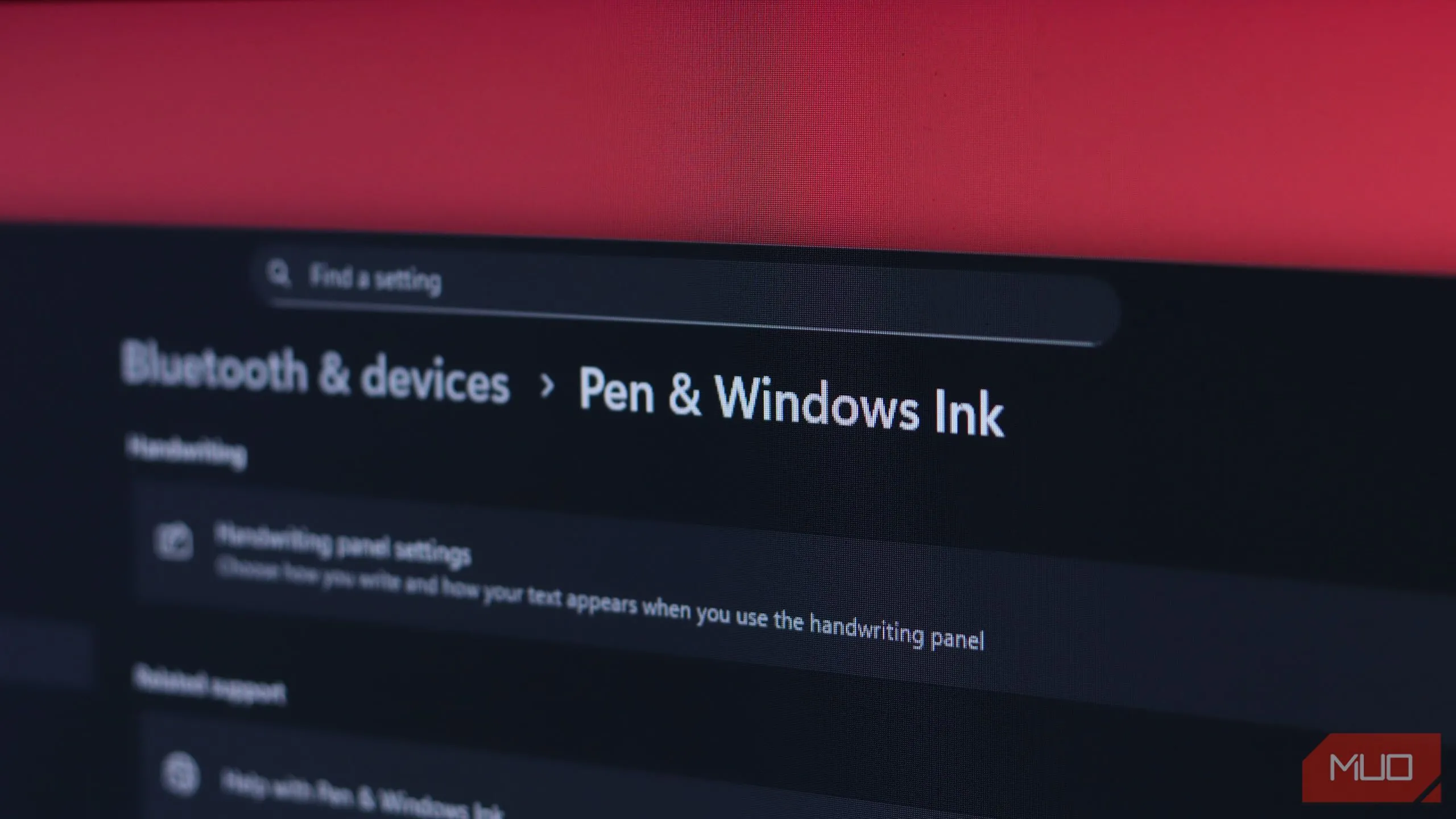 Cài đặt bút stylus và Windows Ink trên hệ điều hành Windows