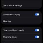 Cài đặt Màn hình khóa và AOD trên điện thoại Android để bảo mật