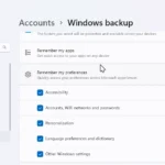 Cài đặt sao lưu Windows 11 cho tài khoản Microsoft