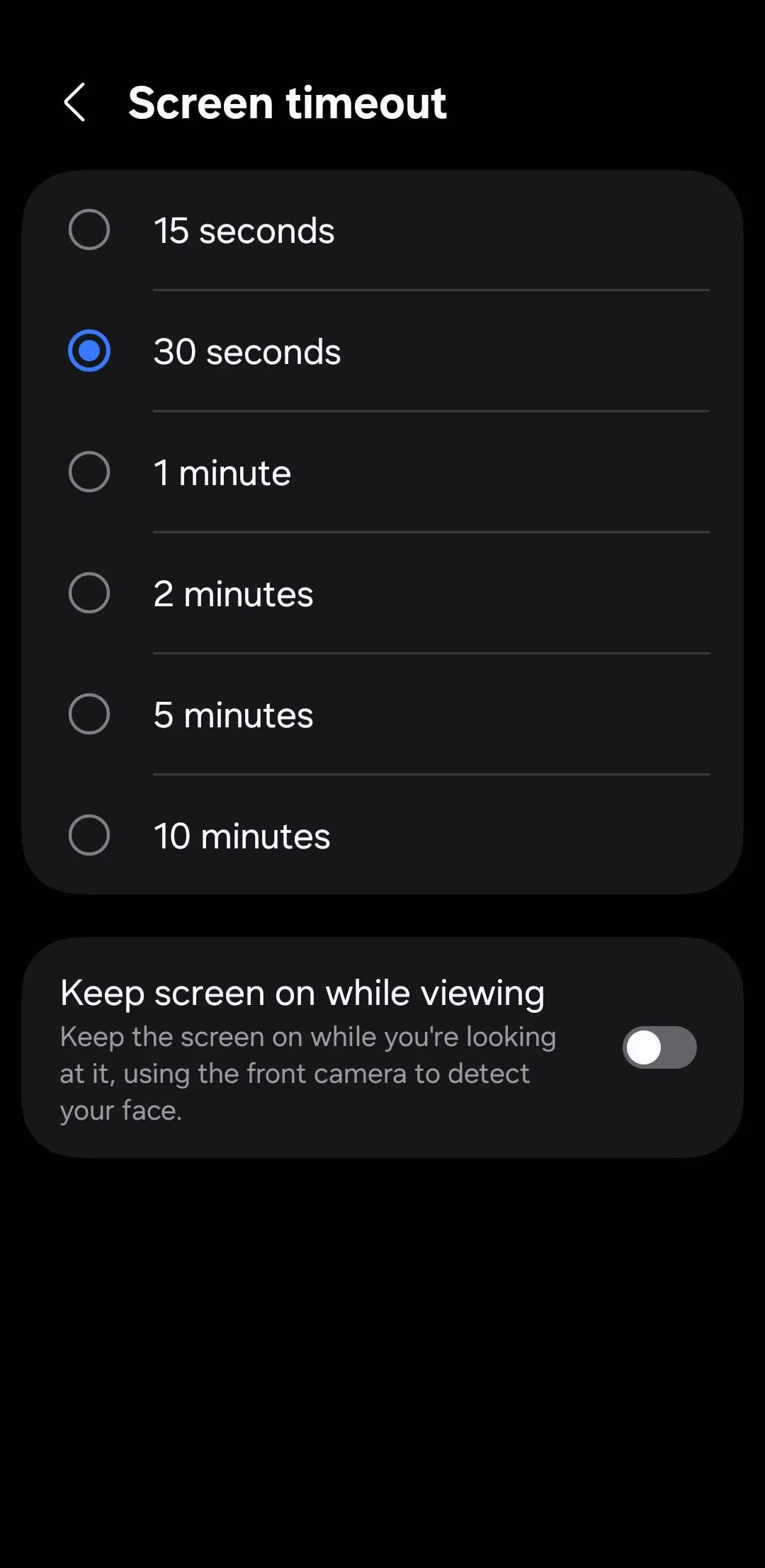 Cài đặt thời gian chờ màn hình (Screen timeout) trên Android để khóa tự động