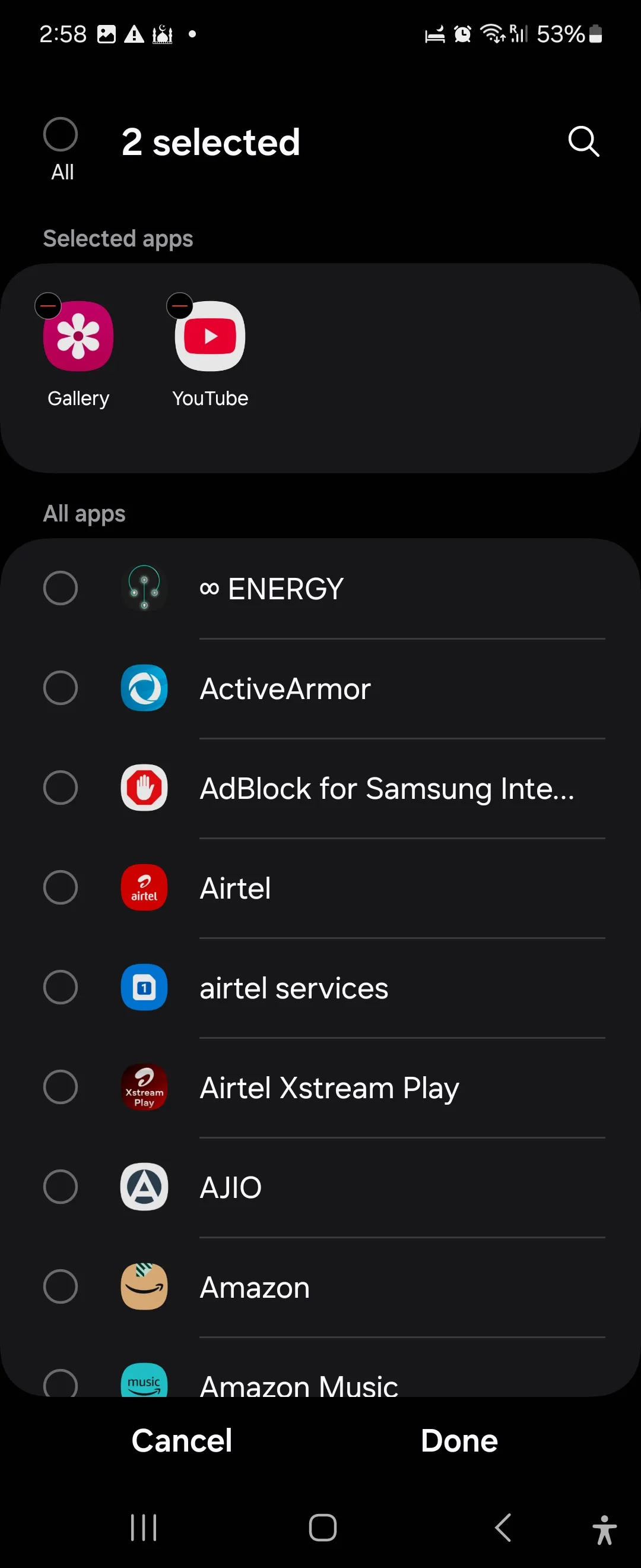 Cài đặt thói quen tự động xoay màn hình trong Chế độ và Thói quen Samsung