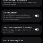 Cài đặt thông báo ứng dụng trong Samsung Flow trên điện thoại Galaxy