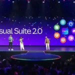 Canva giới thiệu Visual Suite 2.0 mới trên màn hình lớn tại sự kiện Canva Create 2025