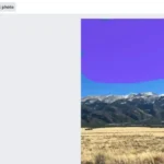 Canva Magic Edit thêm mây trên núi bằng AI