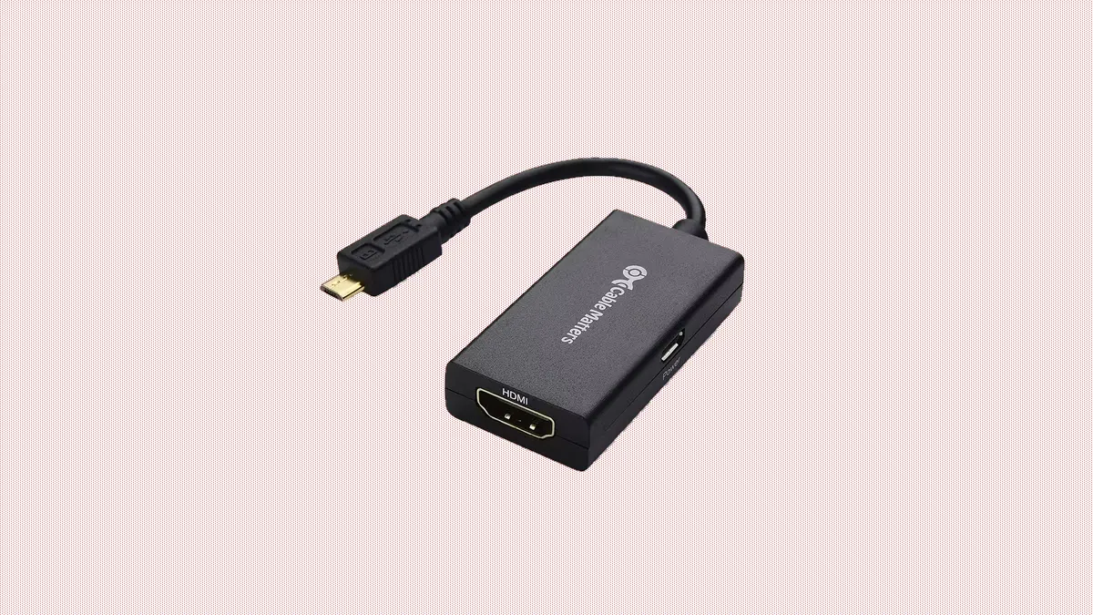 Cáp chuyển đổi Micro USB sang HDMI Cable Matters với cổng sạc USB cho điện thoại MHL
