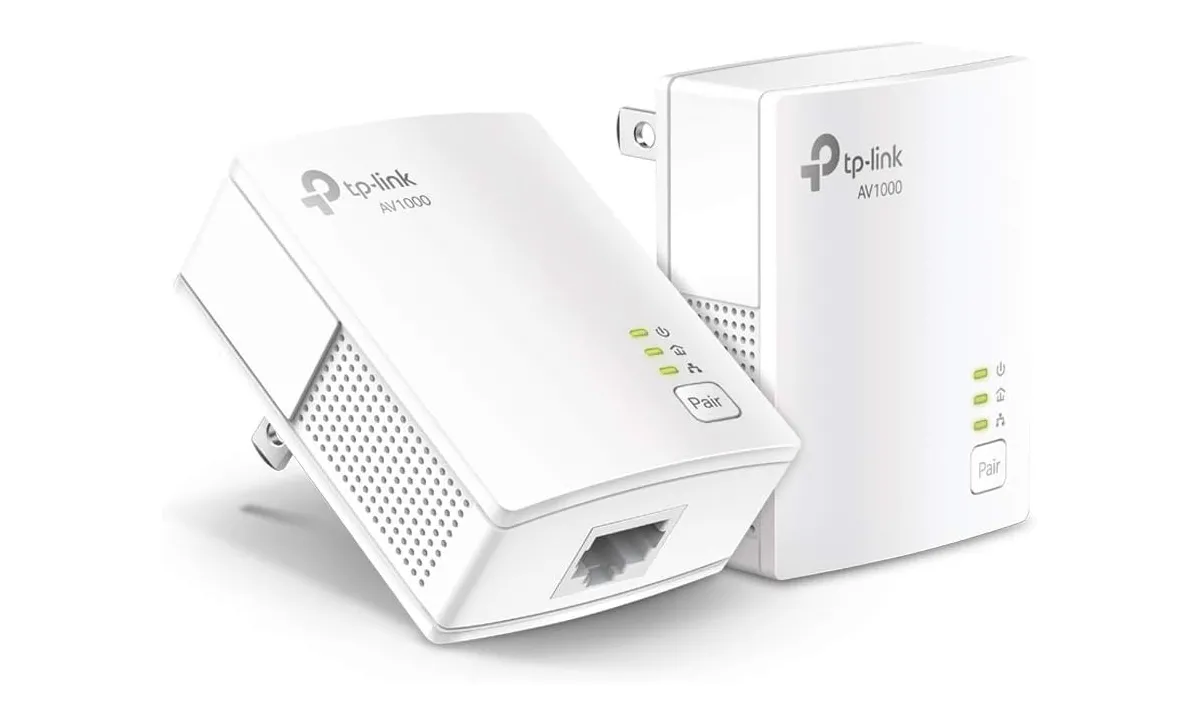 Cặp thiết bị Powerline Adapter TP-Link AV1000 cho tốc độ mạng Gigabit