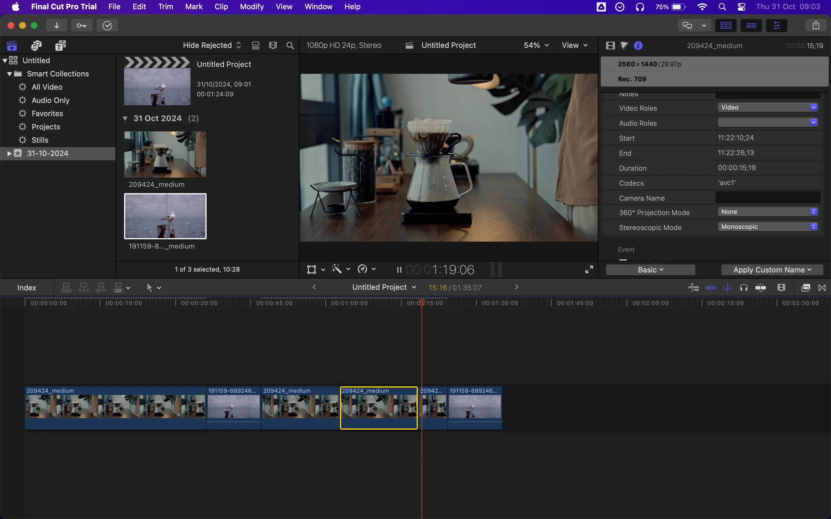 Chỉnh sửa video chuyên nghiệp bằng Final Cut Pro trên máy Mac