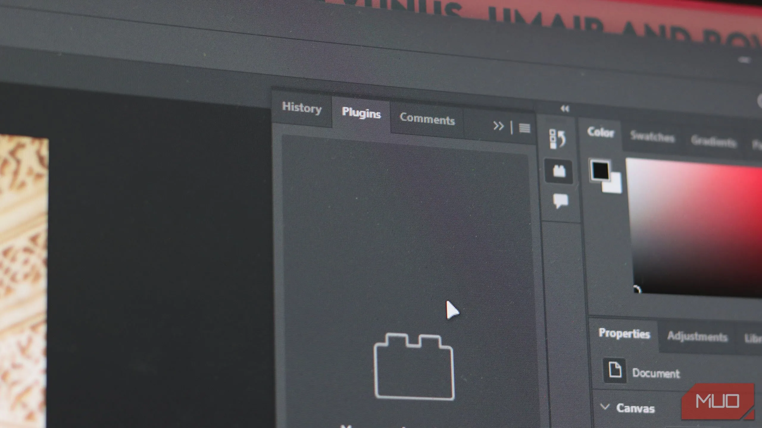 Cửa sổ quản lý plugin trong Adobe Photoshop, hiển thị sự đa dạng của các tiện ích mở rộng.