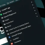 Dấu trang Google Chrome hiển thị các trang web đã lưu để truy cập nhanh.