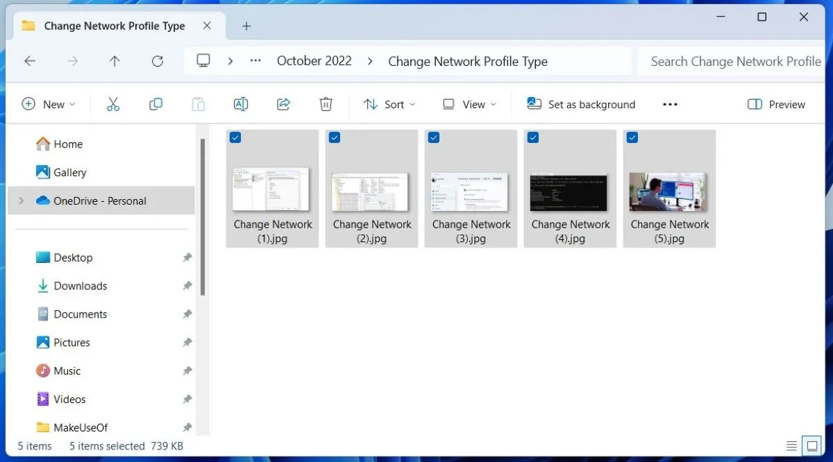 Đổi tên hàng loạt hình ảnh trong File Explorer Windows 11 giúp sắp xếp dễ dàng