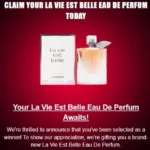 email lừa đảo giả mạo khuyến mãi nước hoa