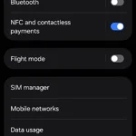 Giao diện cài đặt điểm phát sóng di động trên Android One UI 7