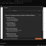 Giao diện Copilot trong PowerPoint đang tạo bài thuyết trình mới từ prompt