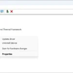 Giao diện Device Manager trên Windows, hiển thị tùy chọn cập nhật driver bàn phím.