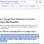 Giao diện Google Docs đang sử dụng tính năng gõ bằng giọng nói để chuyển đổi lời nói thành văn bản.