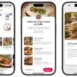 Giao diện hiển thị các dịch vụ mới của Airbnb như đầu bếp cá nhân và liệu pháp spa