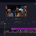 Giao diện Microsoft Clipchamp với thư viện video stock mới