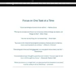 Giao diện Microsoft Word với Chế độ Tập trung (Focus Mode) được bật, hỗ trợ thực hiện đơn nhiệm.