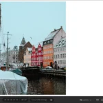 Giao diện phần mềm Adobe Lightroom đang chỉnh sửa ảnh định dạng JPEG