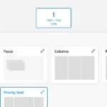 Giao diện PowerToys FancyZones Editor trên Windows hiển thị các mẫu bố cục cửa sổ và tùy chọn tạo bố cục tùy chỉnh mới.