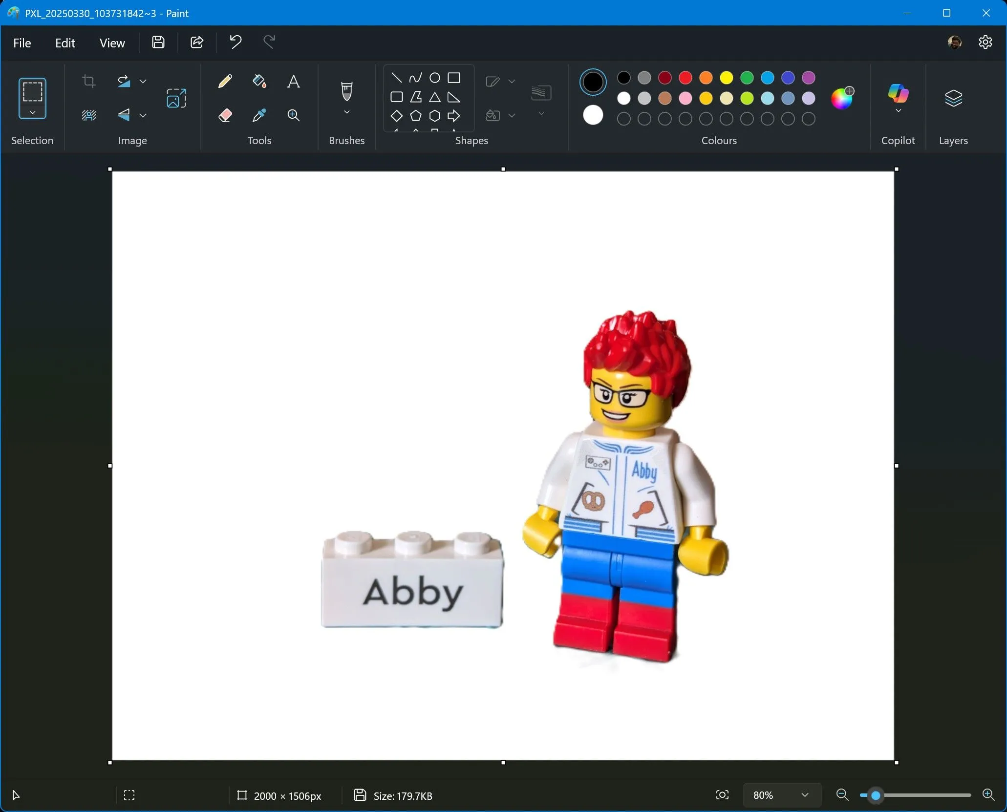 Giao diện Remove Background trong Microsoft Paint giúp loại bỏ nền ảnh tự động bằng AI