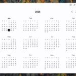 Giao diện Samsung Calendar tối ưu trên Samsung DeX với màn hình lớn.