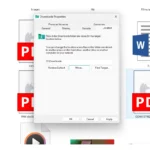 Giao diện thay đổi vị trí thư mục Downloads mặc định trên Windows 11 trong File Explorer.