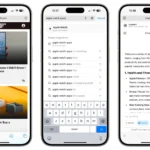 Giao diện tìm kiếm ChatGPT tích hợp trên Safari iPhone