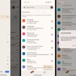 Giao diện tính năng Quản lý đăng ký mới trong ứng dụng Gmail, hiển thị danh sách các bản tin và tùy chọn hủy đăng ký nhanh chóng