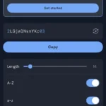 Giao diện trình tạo mật khẩu mạnh của Bitwarden trên iPhone