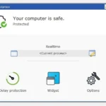 Giao diện ứng dụng Ghostpress chống keylogger trên máy tính Windows