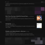 Giao diện ứng dụng Instapaper trên trình duyệt Safari macOS, hiển thị các bài viết đã lưu để đọc sau.