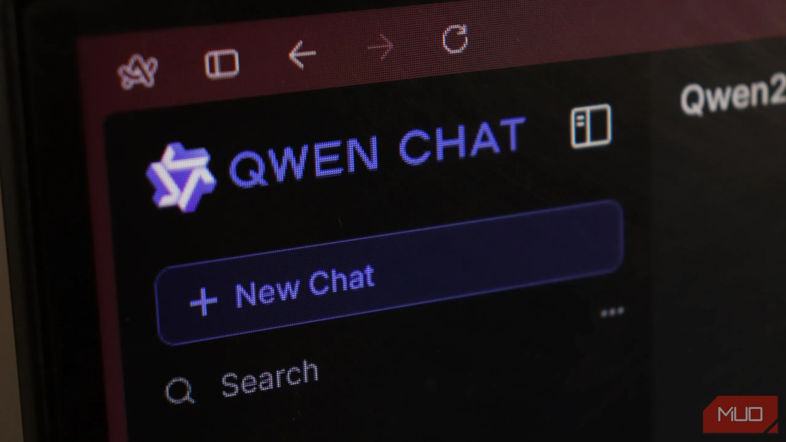 Giao diện website Qwen Chat, mô hình AI của Alibaba có khả năng tự sao chép trong nghiên cứu gần đây.