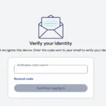 Giao diện xác thực hai yếu tố qua email mặc định của Bitwarden