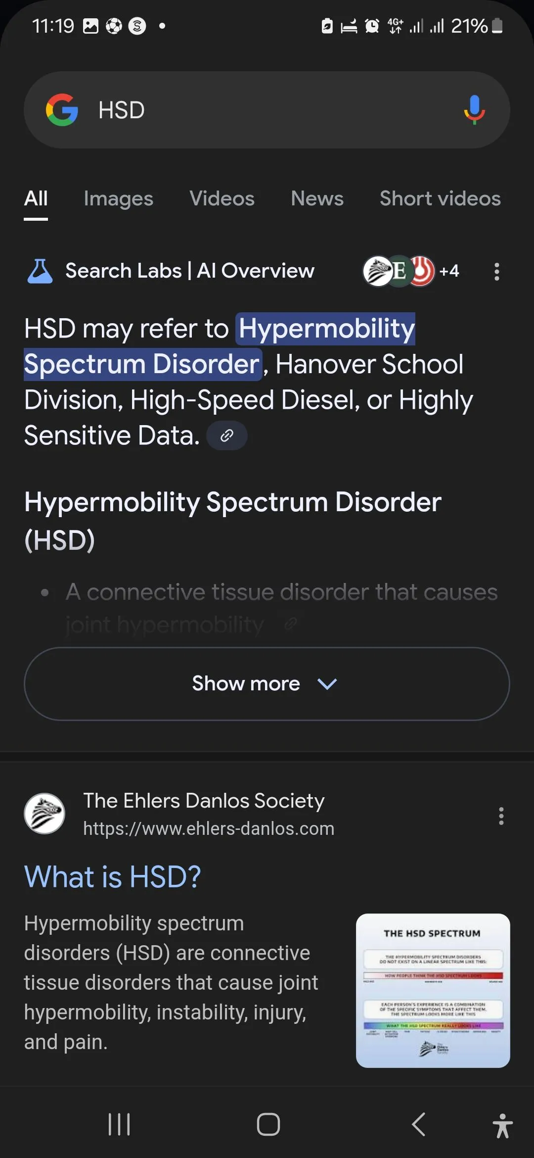 Google hiển thị thêm chi tiết về chủ đề HSD khi người dùng tìm kiếm sâu hơn với Circle to Search.