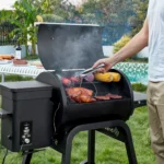 Hình ảnh bếp nướng thông minh Brisk It Zelos-450 hoạt động với công nghệ AI