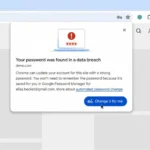 Hình ảnh minh họa tính năng tự động thay đổi mật khẩu trên Google Chrome