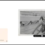 Hình ảnh mô phỏng hoạt động của dự án Moving Archives, nơi Google Arts & Culture và Harley-Davidson Museum sử dụng AI Veo để làm sống động các bức ảnh lịch sử.