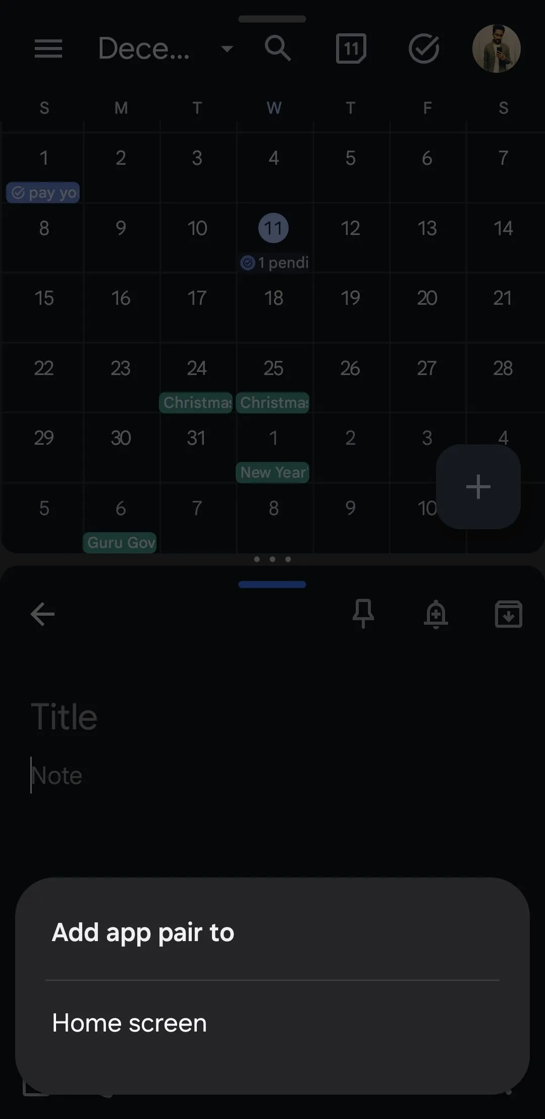 Hướng dẫn lưu cặp ứng dụng vào màn hình chính Android để truy cập nhanh