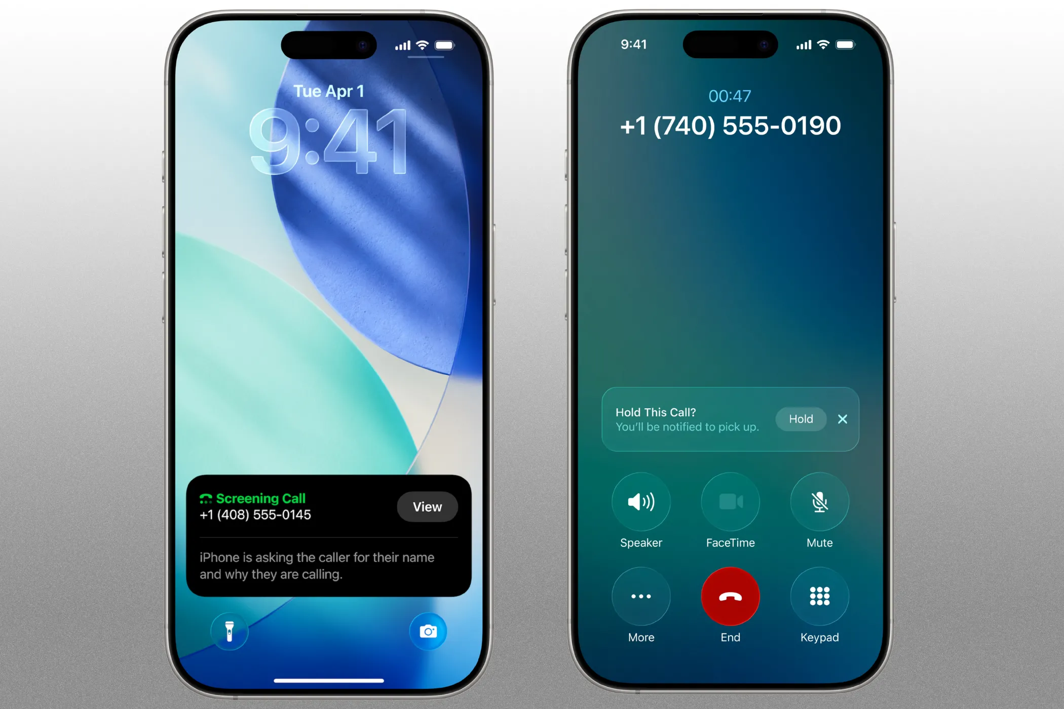 iPhone với tính năng lọc cuộc gọi và hỗ trợ giữ máy Hold Assist trong iOS 26