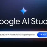Logo chính thức của Google AI Studio, nền tảng phát triển và thử nghiệm AI của Google