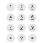 Màn hình quay số Field Test Mode trên iPhone để kiểm tra cường độ tín hiệu
