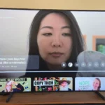 Màn hình ứng dụng YouTube trên TV Samsung, minh họa việc truy cập YouTube TV qua ứng dụng YouTube trên Roku.