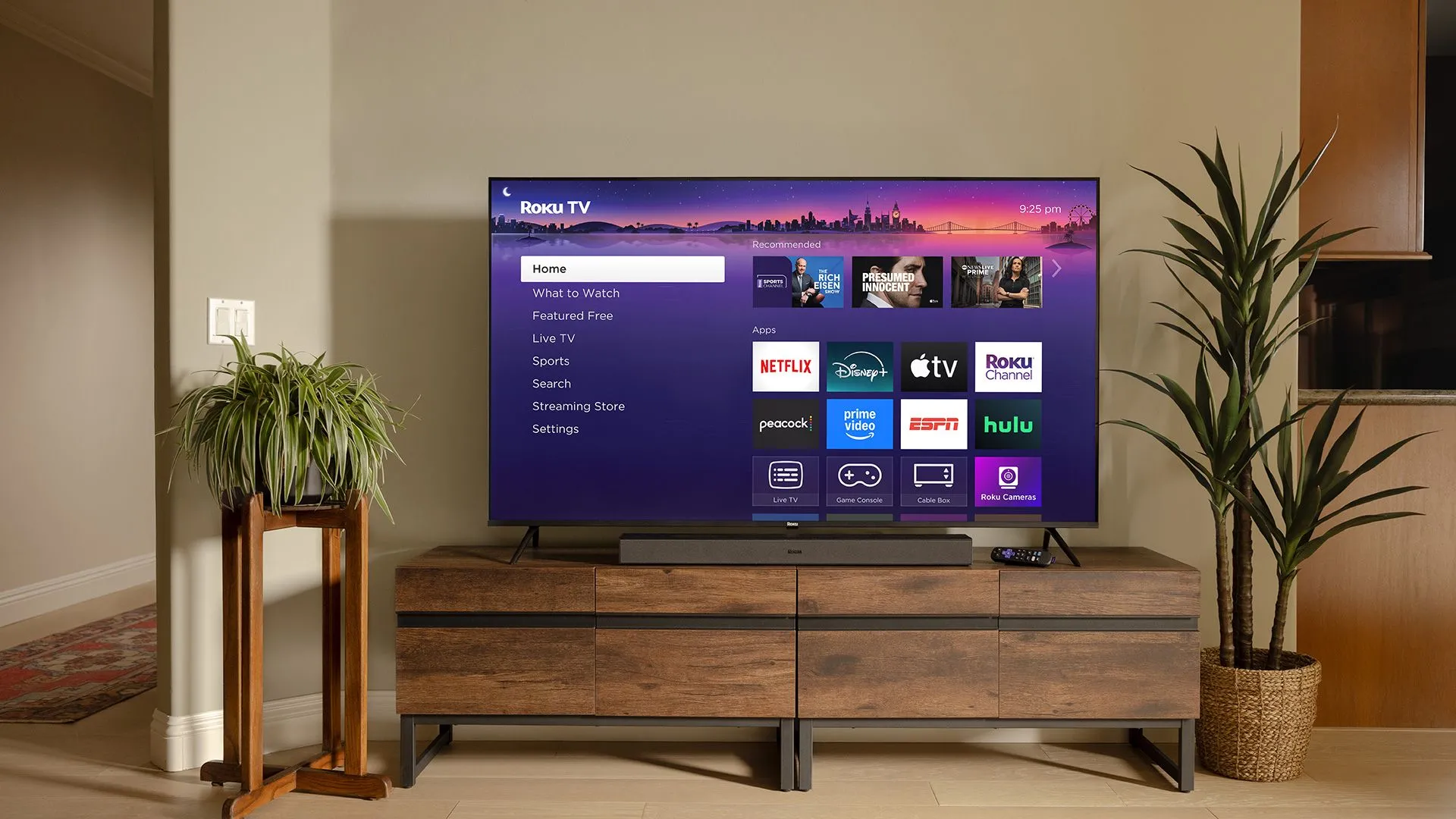 Mẫu TV Roku Plus Series mới với công nghệ Mini-LED, màn hình hiển thị sống động và viền mỏng hiện đại