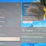 Menu cài đặt chung và quyền riêng tư trên Smart TV LG