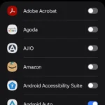 Menu cài đặt thông báo ứng dụng trên điện thoại Android