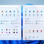 Menu Start Windows 11 với giao diện Category và Grid mới